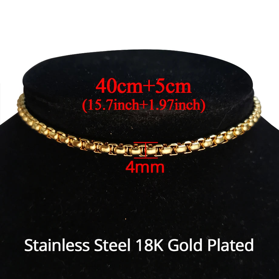 High Quality Minimal Clavicle Blade Chains Women Gold Silver Stainless Steel