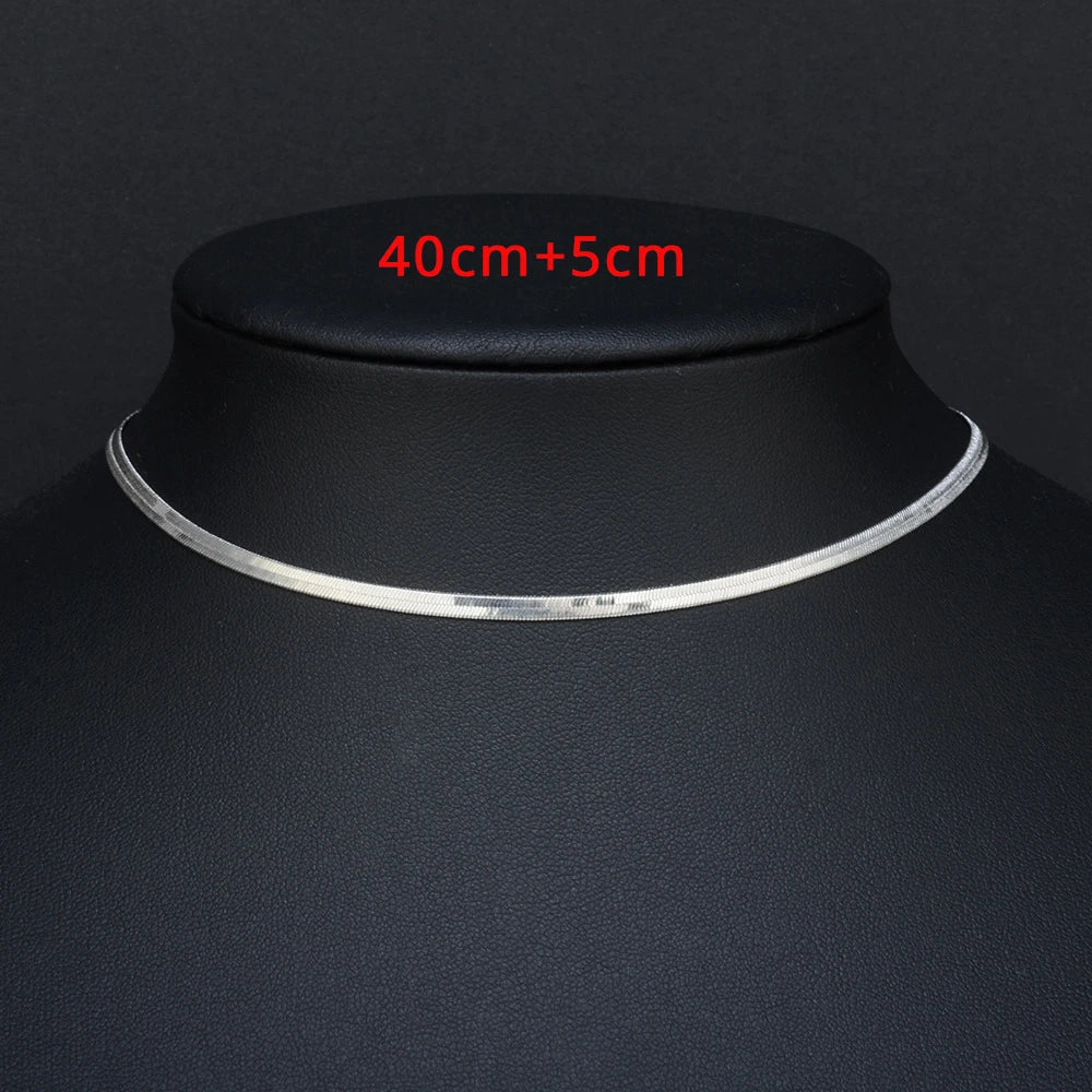 High Quality Minimal Clavicle Blade Chains Women Gold Silver Stainless Steel