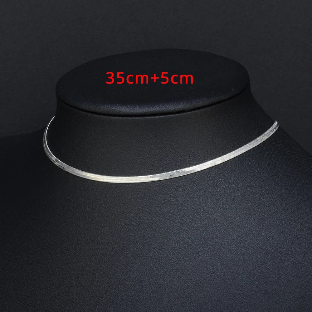 High Quality Minimal Clavicle Blade Chains Women Gold Silver Stainless Steel