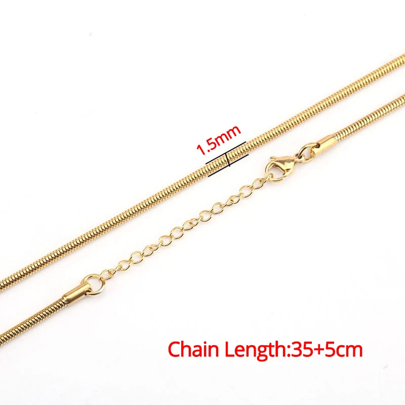 High Quality Minimal Clavicle Blade Chains Women Gold Silver Stainless Steel